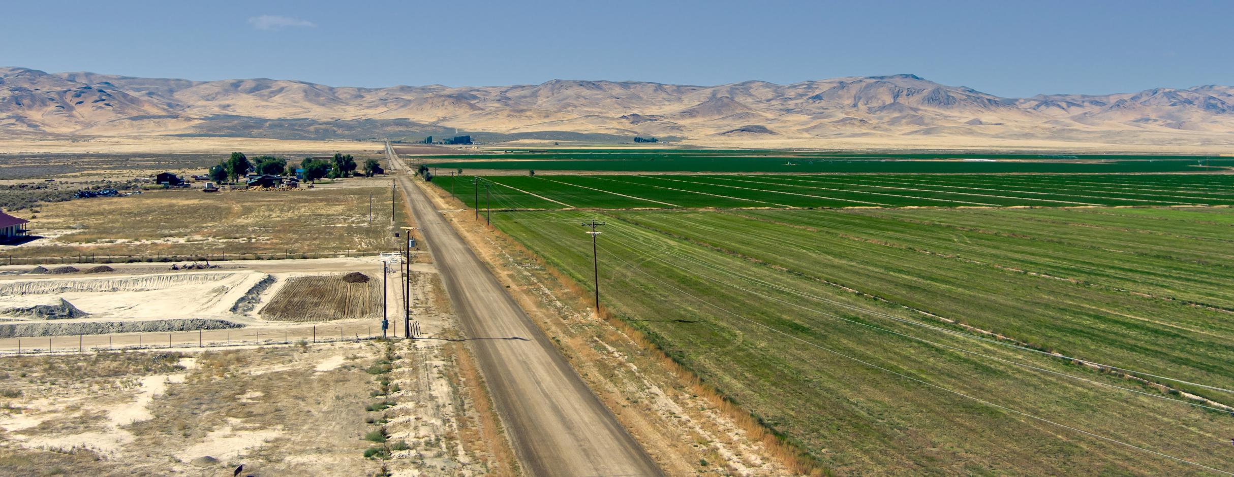 Ariel view of Lyon County