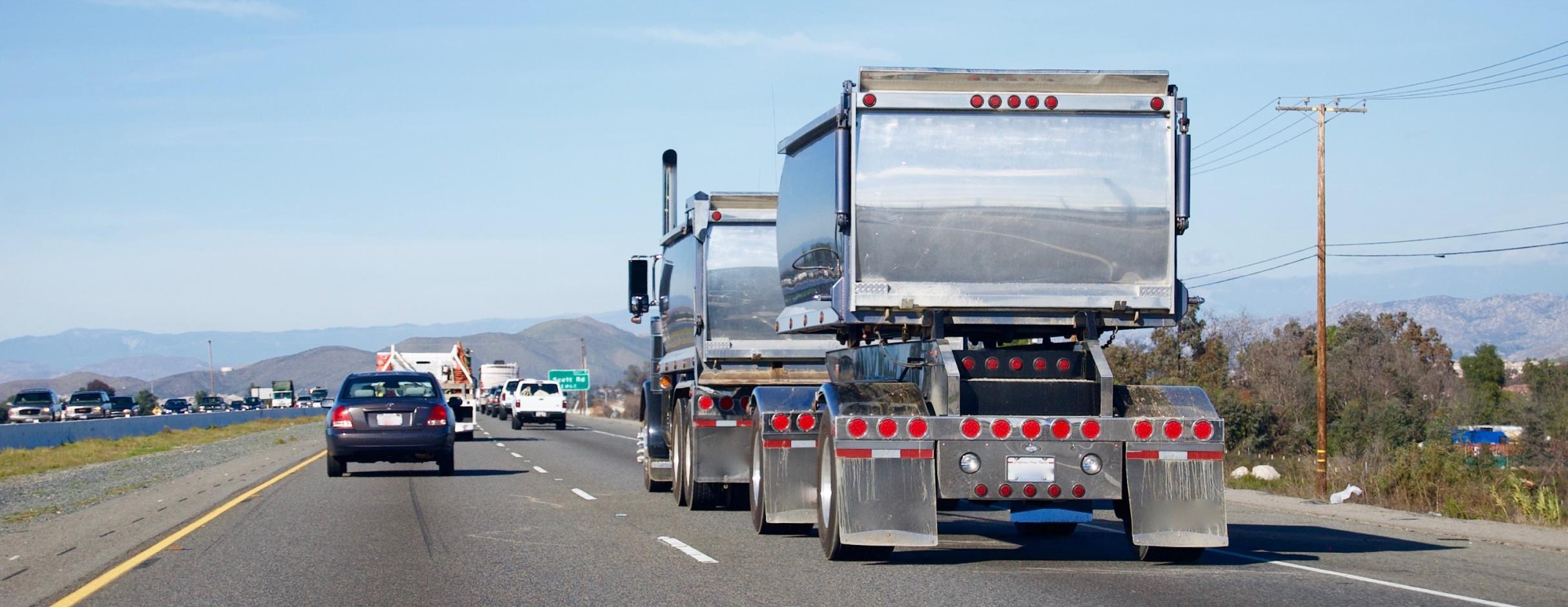 Highway in Lyon County